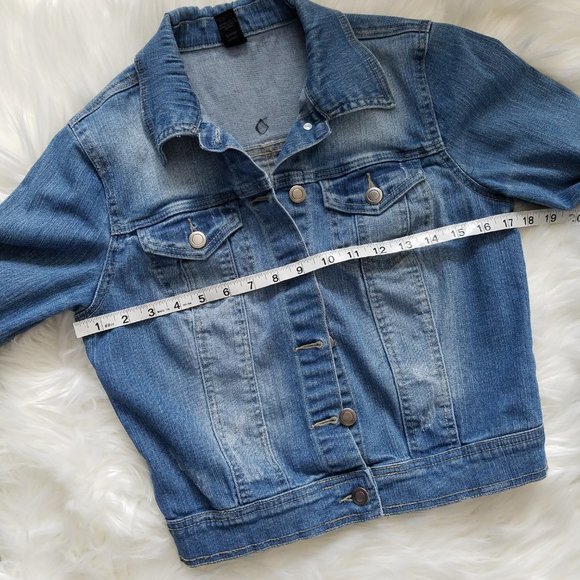 Prana Distressed Denim Jacket Size XS - Picture 12 of 13